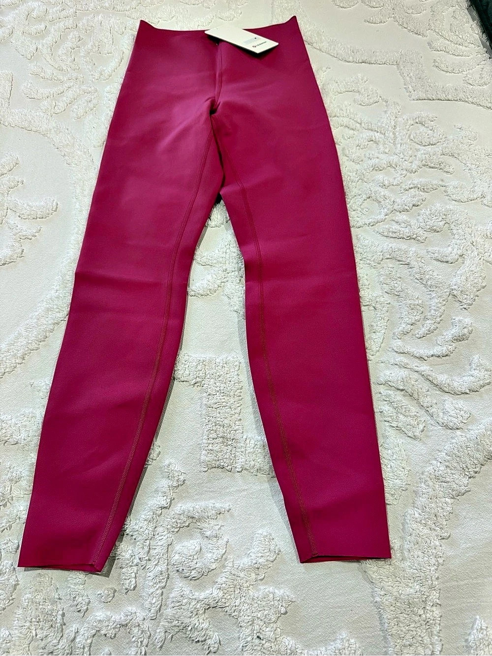 Lululemon Groove Super-High-Rise Flared Pant *Nulu Pink